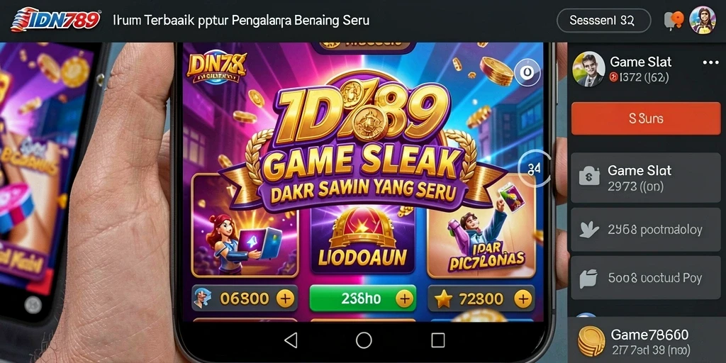 Menampilkan gameplay seru IDN789 dengan tampilan grafis yang menarik.