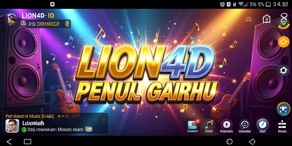 Gambaran gameplay yang seru dan penuh musik.