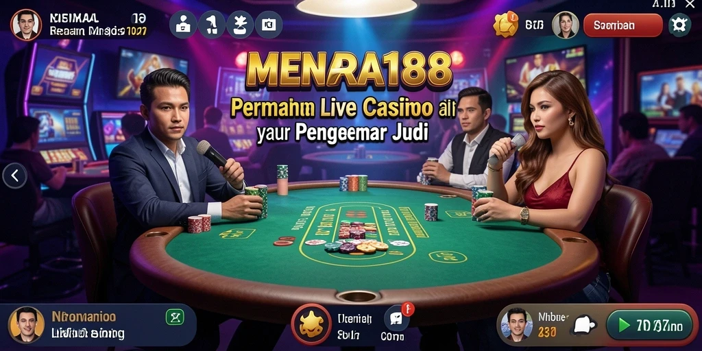 Tampilan gameplay MENARA188 yang menarik dengan dealer profesional.